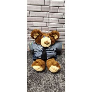 Vintage 1986 Jedgar Sheriff Moody Hollow Furskin Plush Bear 22" Xavier Roberts #